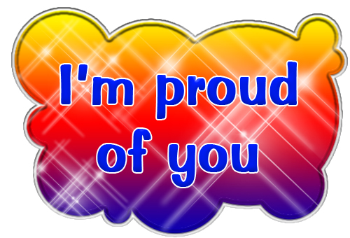 clipart proud of you - photo #3